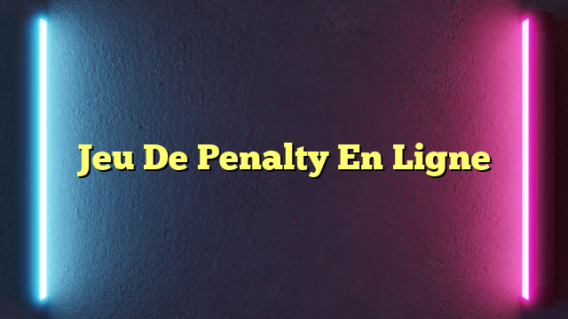 Jeu De Penalty En Ligne